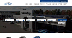 Desktop Screenshot of crowley-chrysler.com